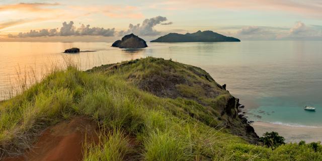 Point de vue sur les îlots Choizil depuis M'tsamboro